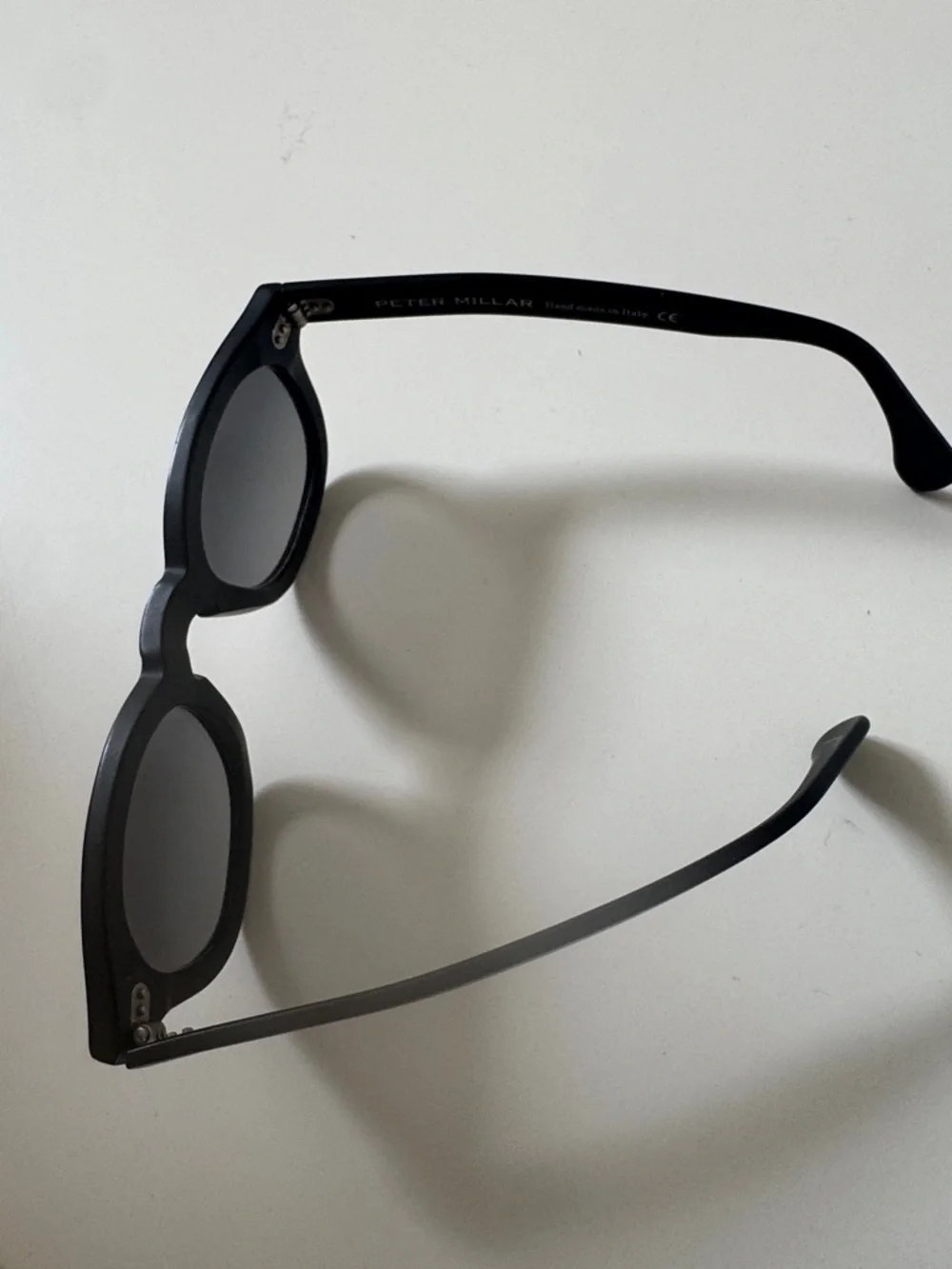 Peter Millar Black Polarize Sunglasses with Gray Lenses